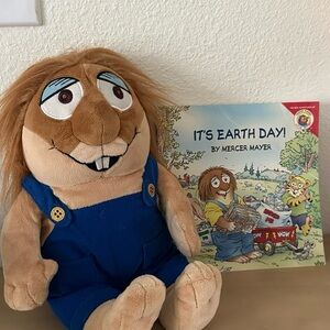 Kohls Cares Little Critter Boy Brother Plush Stuffed Animal Tag Mercer Mayer